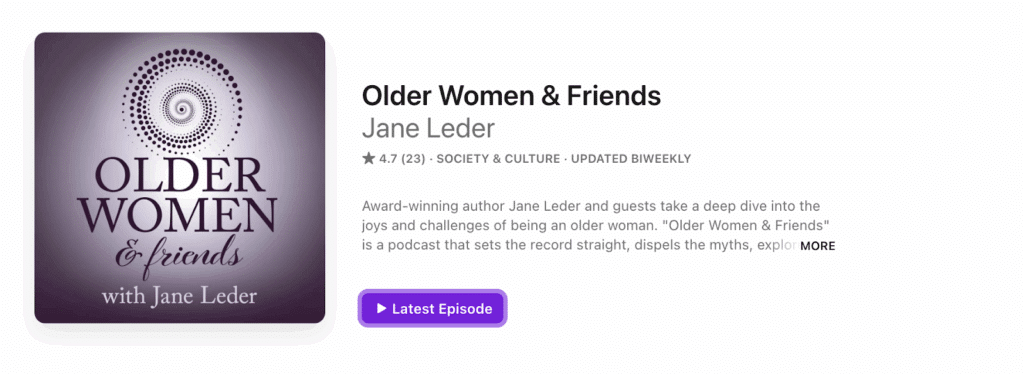 Older Women & Friends 