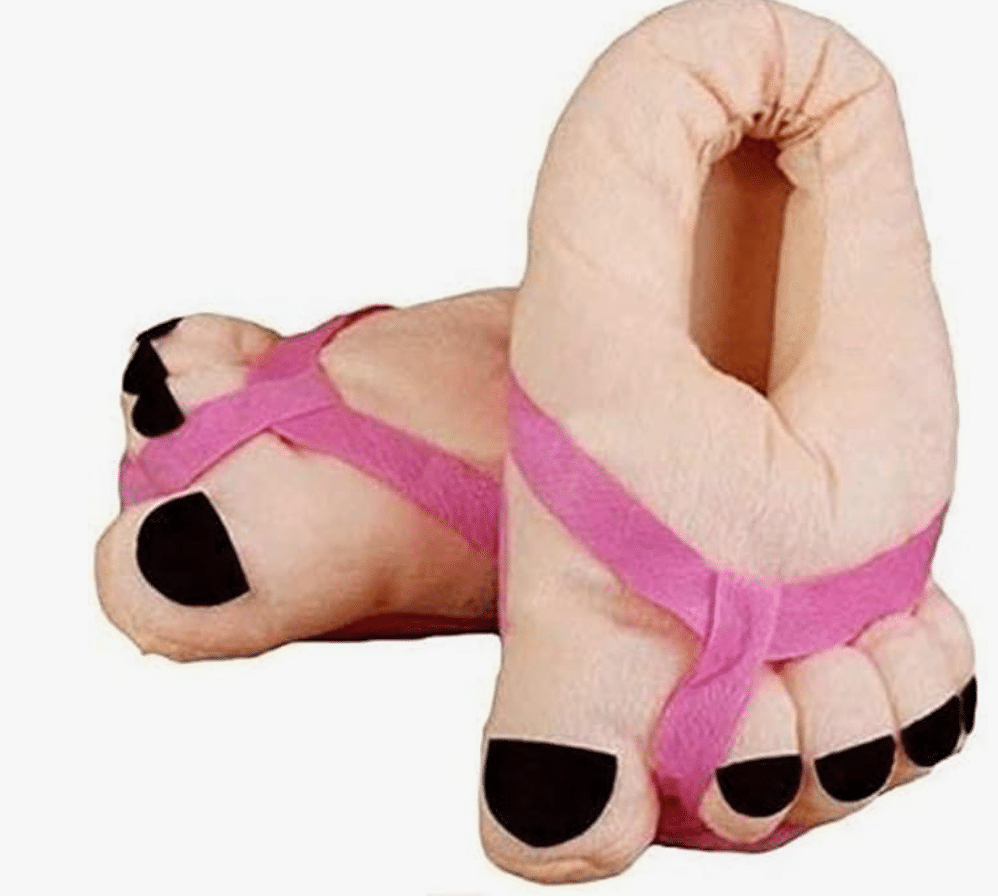 Big Toe Shoes Cartoon Toe Warm Soft Slippers
